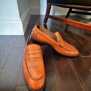 Banana Republic Men’s Tan Leather Loafers Size 8.5M